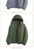 2025 Men's Warm Hooded Windproof Cotton Jacket - Autumn/Winter Casual Loose Fit