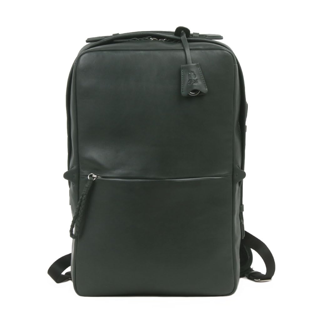 

Water Repellent Leather Backpack PAZ102 2way Water Repellent Carry On Green One Size [PID] Men s зелений