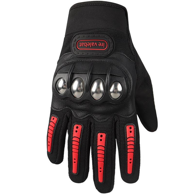 Motorcycle Gloves Hard Shell  Anti Drop and Wear Resistant  Touch Screen Protection  Full Finger Motorcycle Gloves Anti Slip for Men