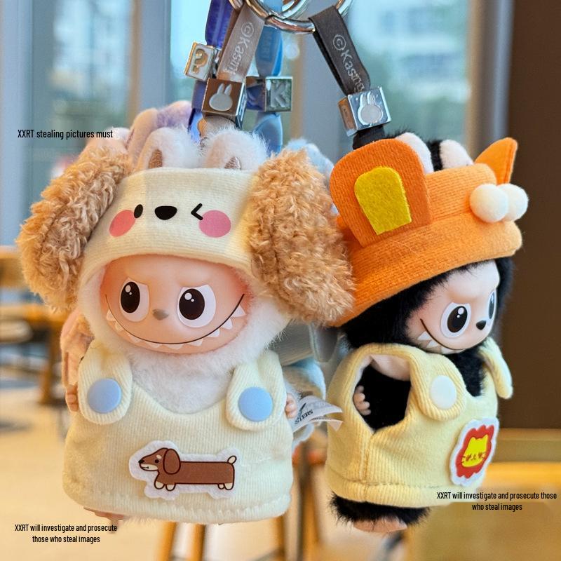 4. Gen Labubu Puppenkleidung 4.0: Heart Code Blind Box Vinylpuppen-Outfit-Zubehör