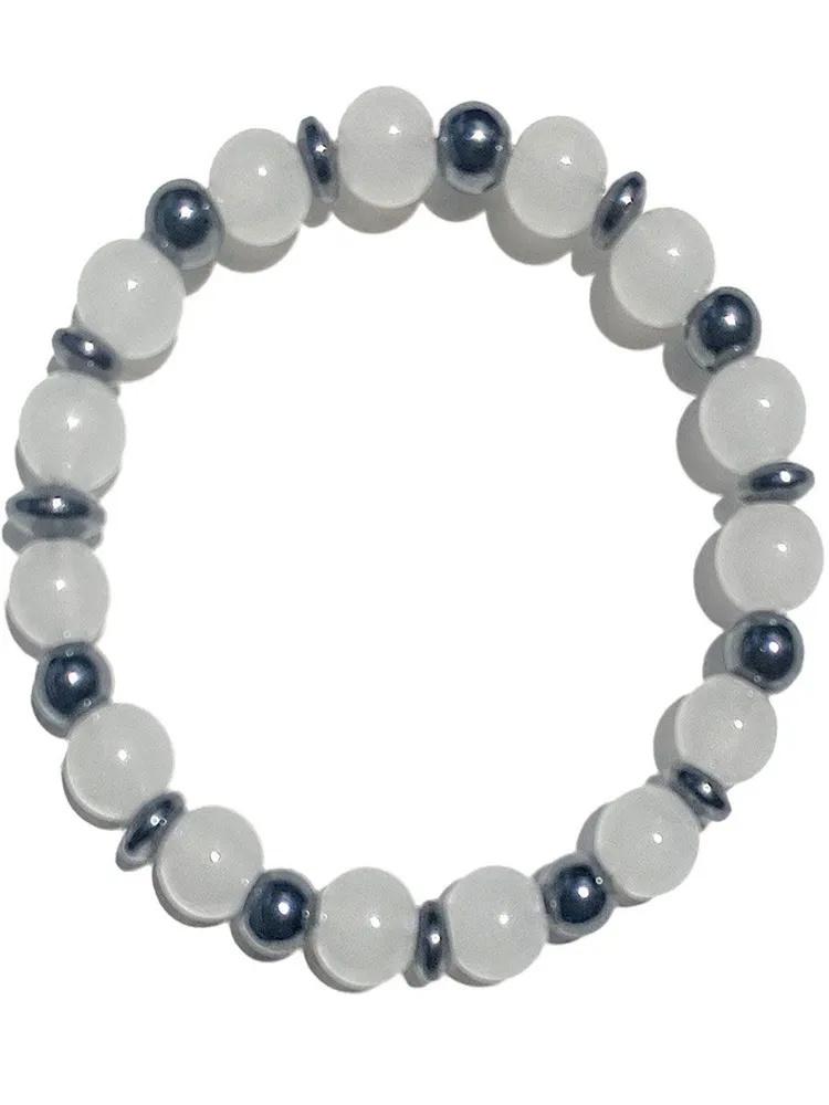 Кристальный браслет из натурального камня Браслет из бусин