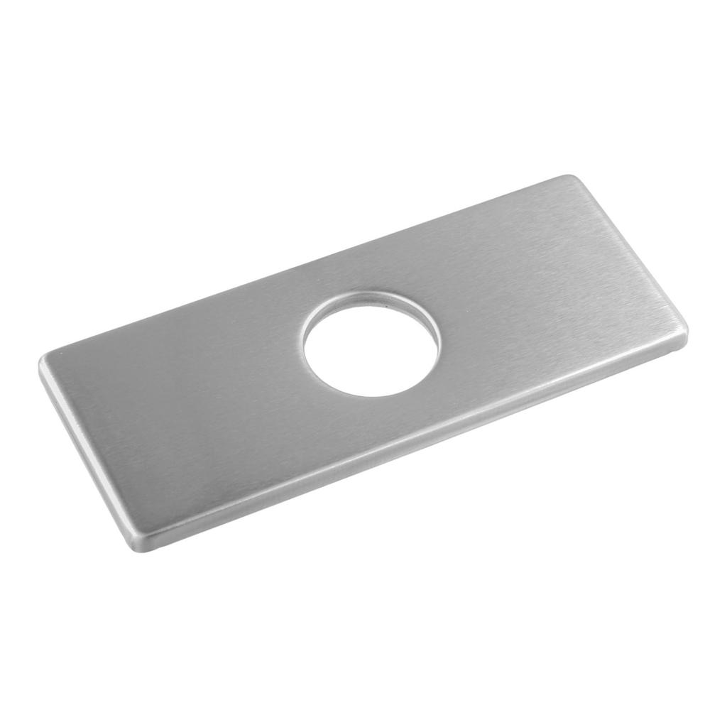 Faucet Accessories Cover Plate 1 Pcs 162mm*63mm 304 Stainless Steel Anti-corrosion Scratch Resistant Practical