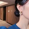 Popular In 2023 Celebrity Style Sweet Pearl Peach Heart Love Dangle Earrings For Woman Fashion Luxury Jewelry Unusual Earrings