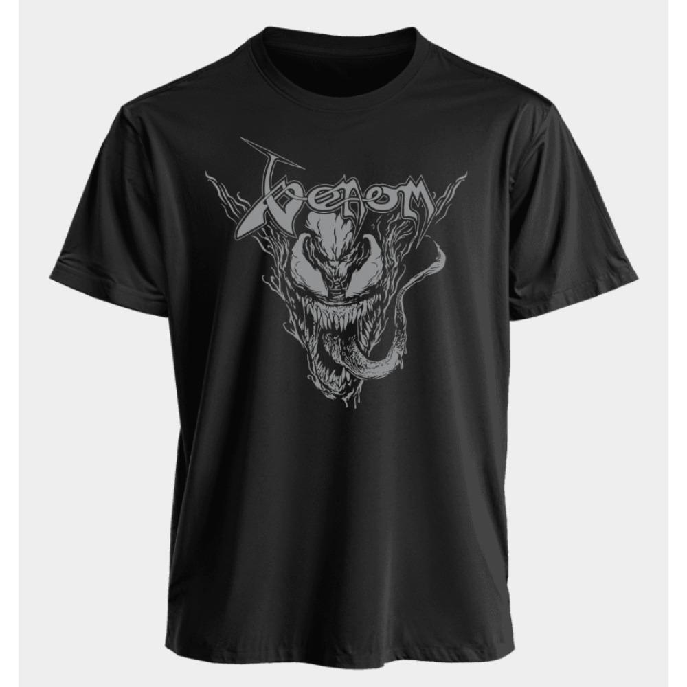 

Men s and Women s T-shirts Venom Summer American Spring and Autumn Casual Sporty Punk Harajuku Fashion Short Sleeves 4XL