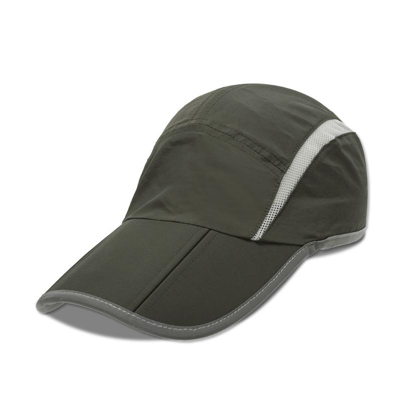 

Шляпа бейсболка путешествия вышивка команда бейсболка производство L（58-60cm） армия зеленый