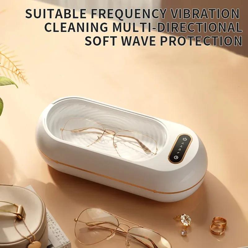 Xiaomi 45KHz Multi-Purpose Ultrasonic Cleaner for Glasses & Jewelry - High-Frequency Bath with Safe & Efficient Cleaning, Home