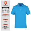 New Men's Summer Silk Cotton Polo Shirt - Custom Printed Lapel Short Sleeve Tee
