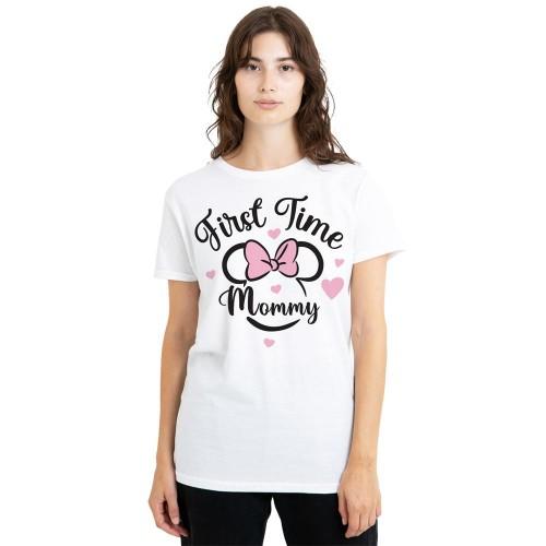Minnie Mouse Unisex Adult First Time Mommy T-Shirt