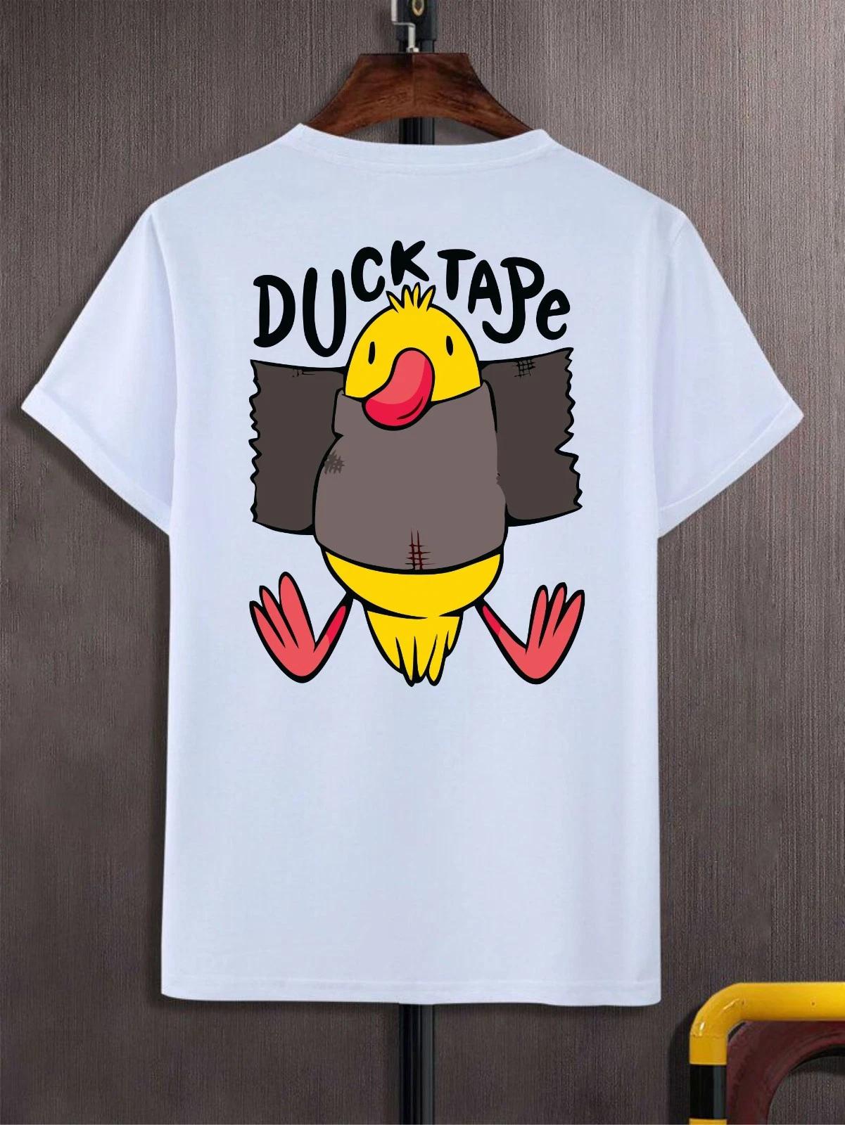 

Duck Tape 100% Cotton T-shirt Mens Tees Top, Funny Shirt Meme Cool Birthday Gift Unisex Adult Tee Top XL