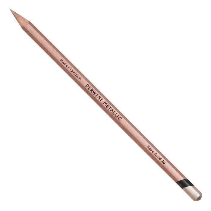 Crayon de couleur - DERWENT - METALLIC - Rose Gold - 1 pièce - Mixte