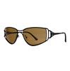 European and American personalized Spice Girl style sunglasses concave shape hollow design sunglasses outdoor cycling fashion trend glasses