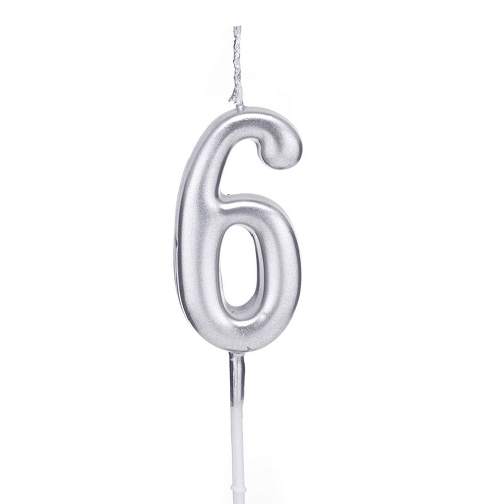 1 PC 0-9 Party Supplies Ornaments Cupcake Decor Cake Topper Number Candles Happy Birthday