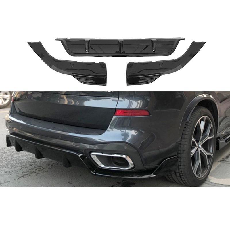 

BMW X5 G05 Black Warrior Style Rear Lip Spoiler Kit Gloss Black