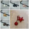Mobile Phone Pendant Star Pendant Five-pointed Star Weave Key Ring  Bag Pendant