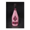 Champagne Bottle Canvas Posters and Print Luxury Mural Pictures Wall Art Canvas Painting for Modern Home Dinning Room Wall Decor