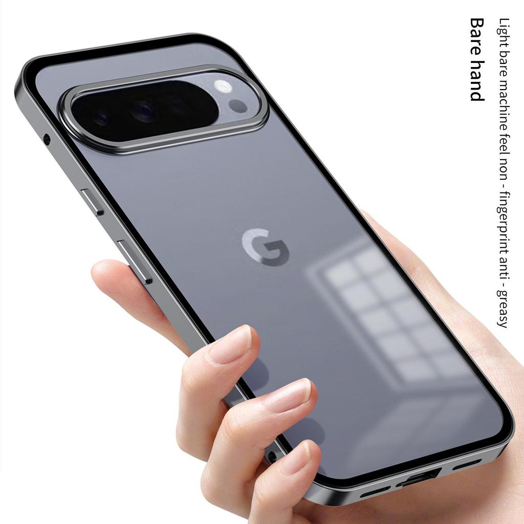 Google Pixel 10 Series Snap-Button Metal Frame Phone Case