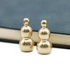 Five Emperors Coins Brass Hollow Gourd Ornaments Pendants Gifts