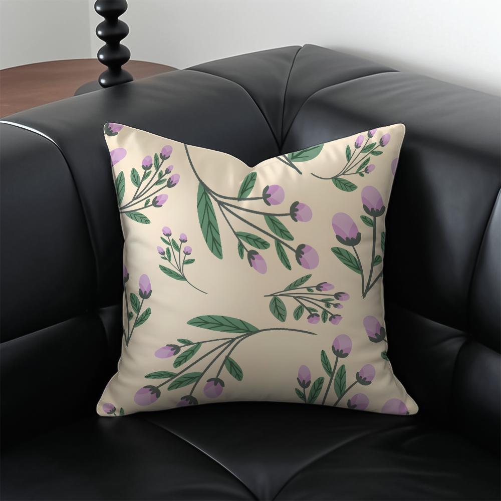

Intricate Mysterious Dark Relief Patterns Cushion Cover Pillow Case Antidustmite Invisible zipper silky plush cushion 30X30cm