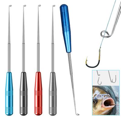Stainless Steel Fish Hook Remover Quick Fishhook Detacher Security Extractor Disconnect Removal Tools Descending Device Fishing Accessories