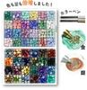 Kandar Sealing Stamp and Sealing Wax Set Deluxe Includes Wax Color Wax Clear and Gold Wax for and Letter Decoration Colors Wax Beads Spoon Color Pens