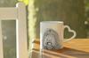 Barbet, French Water Dog - Cup with a Dog, Adorable Cup with a Heart-shaped Handle, Universal Gift from the Art-Dog Brand