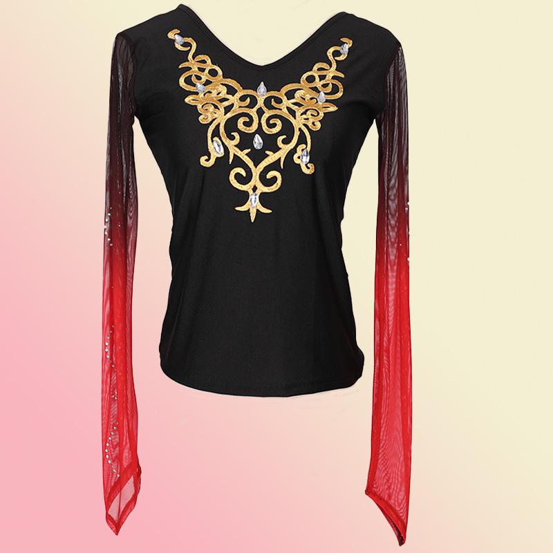 

Костюм для уйгурского танца Синьцзяна: Взрослый этнический топ и большая юбка-солнце M