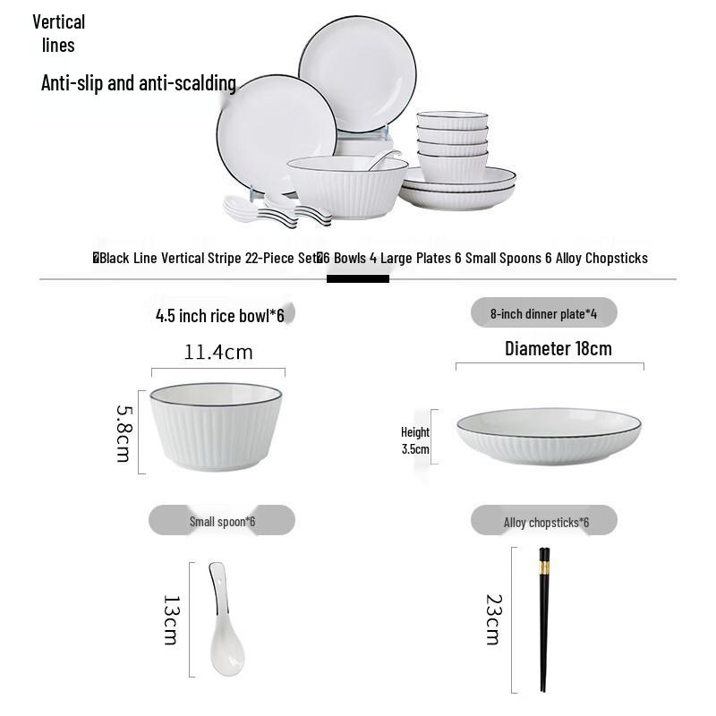 Lantuan Ceramic Dinnerware Set