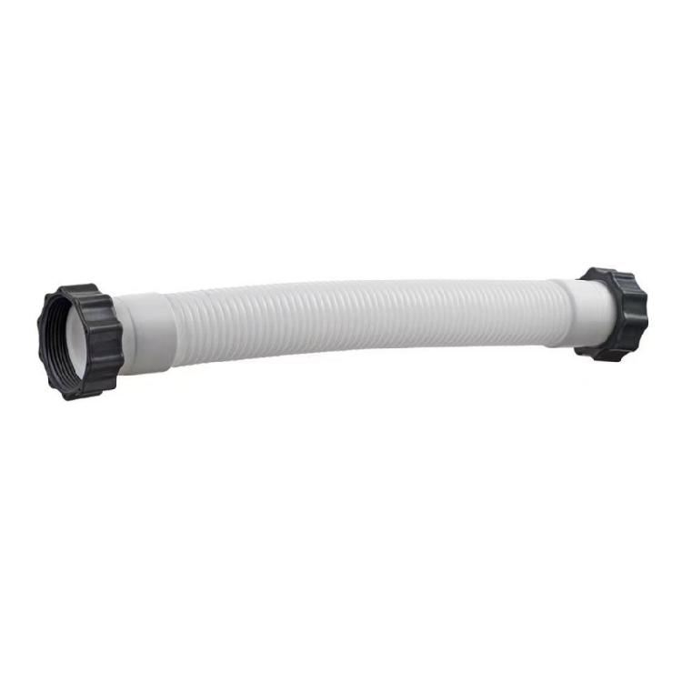 2Pcs Strong Plastic Pool Hose Quick Connect Design Over Ground Pool Hose Simple Installation Suitable for Above Ground
