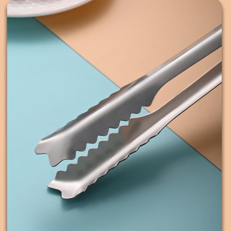 Zhizhou Edelstahl Küchen-Lebensmittelzangen Set