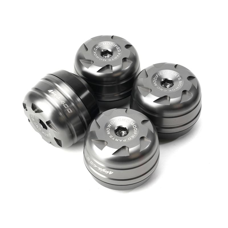 Motorcycle Accessories For KAWASAKI NINJA 400 NINJA400 2018- Front Rear Wheel Fall Prevention Cap Crash