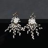 French Fashion Pearl Bride Earrings: Elegant High-End Ear Clips for Women