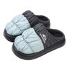 Waterproof Down Cloth Cotton Slippers Winter Indoor Home Thick Bottom Non-slip Couple Household Winter Cotton Tow