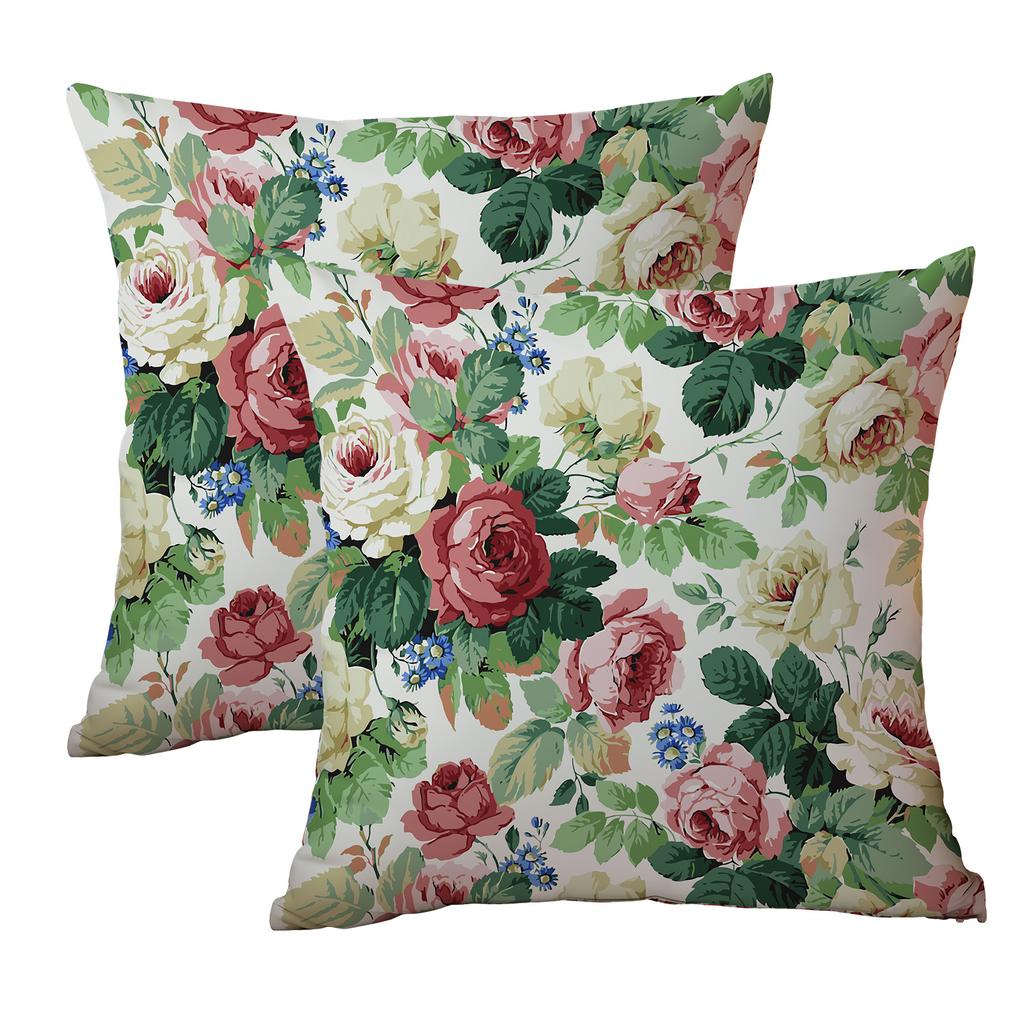 New Abstract Retro Oil Painting Style Pillowcase Double-sided Printed Home Sofa Cushion Pillowcase