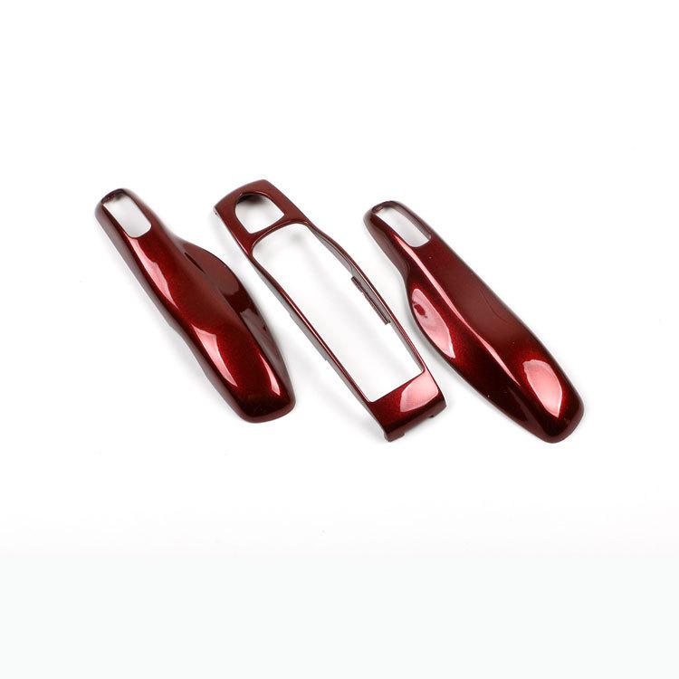Fits Porsche Key Shell: New Cayenne, Macan, Panamera, 718, Taycan - Ice Raspberry Pink Matte Gray Solid Color