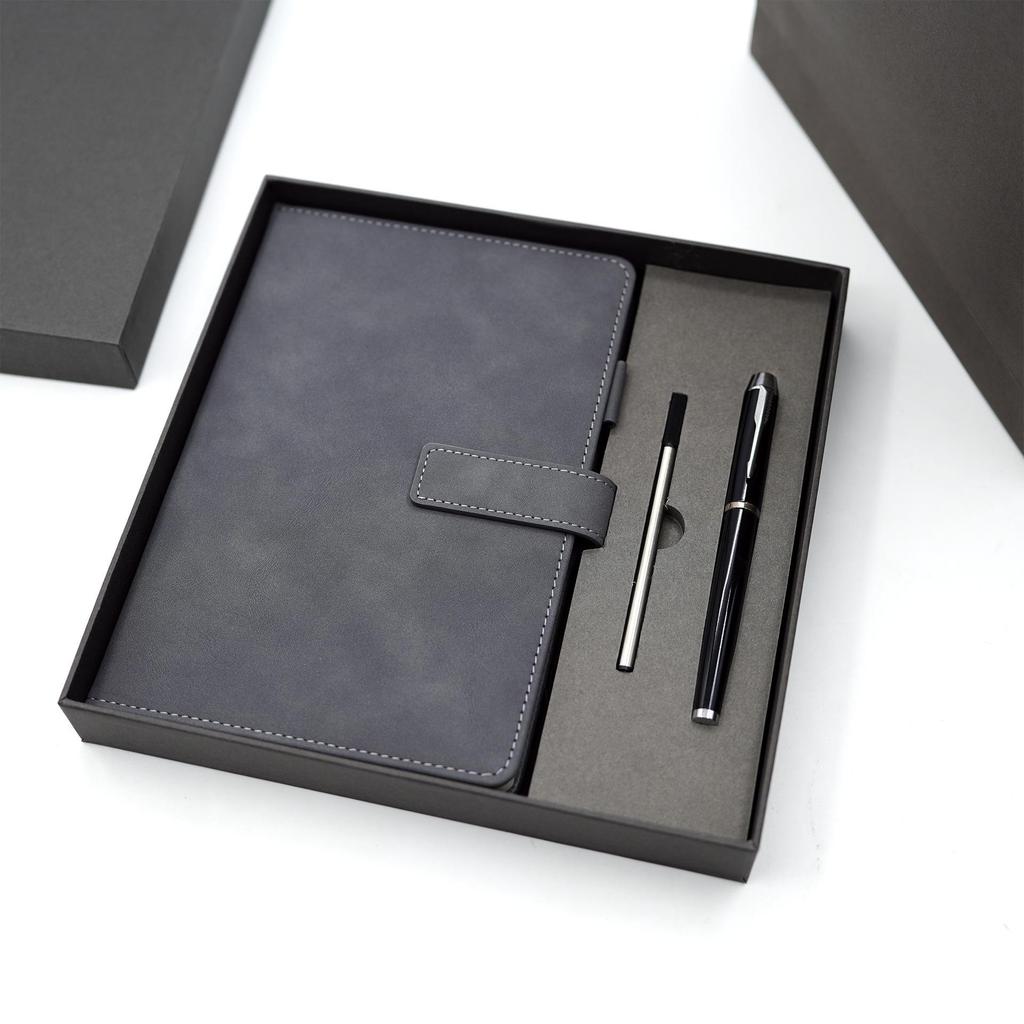 A5 Notebook Gift Set with Buckle - Corporate Souvenir & Customizable Business Notebook