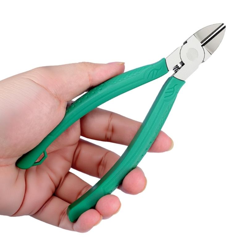 Stainless Precisions Cutter Pliers Diagonal Cutters for Hand Craft Features Diagonal Nippers for Hand Wire Cable Cutting