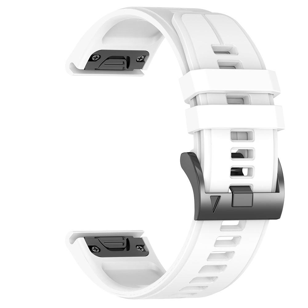 QuickFit 22mm 26mm Silicone Watch Band For Garmin Fenix 6 6X Pro 7X 7 8 E 5X 5 Plus Epix Gen 2 Forerunner 955 965 Tactix 8 Strap