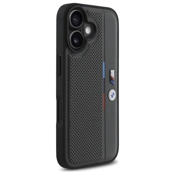 Bmw Bmhcp16S23Pupva Iphone 166.1 Antracyt/Anthracite Hardcase M Perforated Tricolor Detail Line