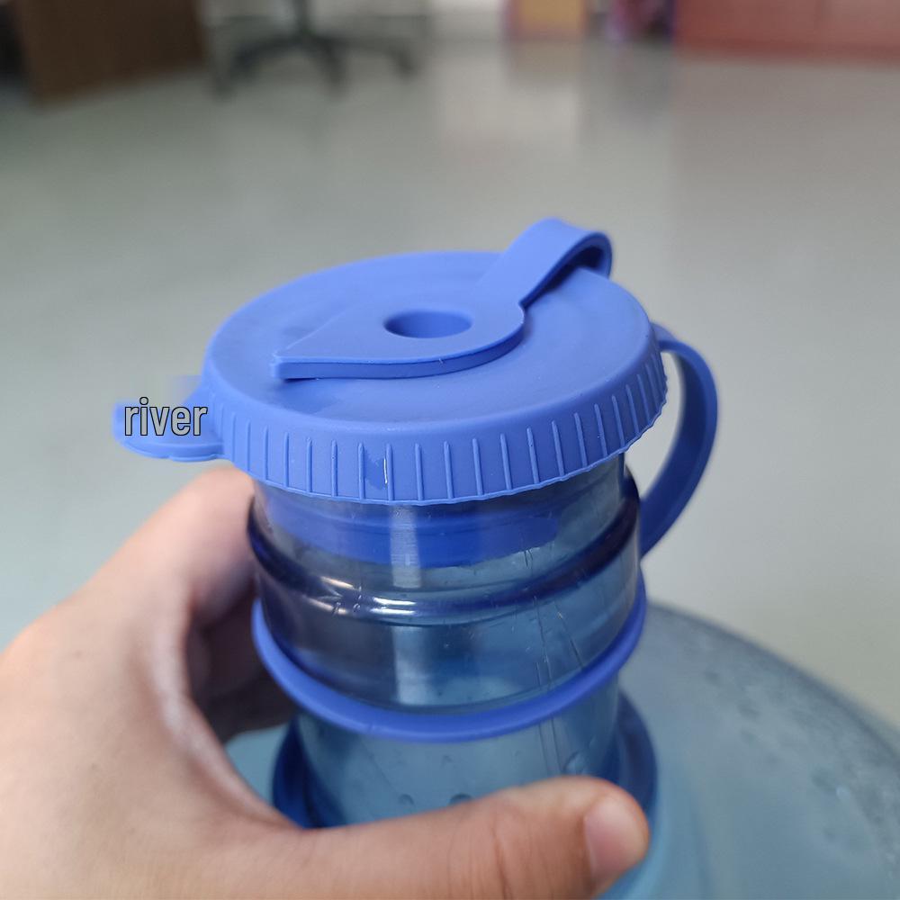 5-Gallon Silicone Lid: Dustproof & Leakproof Third Generation Water Jug Cover