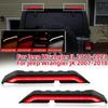 Car LED High Mount Brake Light Car Tail Lights Third Brake Lamp Signal Light For Jeep Wrangler JK 2007-2018/JL 2018-2023