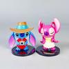 Stitch Pvc Figurine Collectible Toy With Assembly For Couple Gift