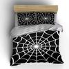 White Spider Web Pattern. Bedding Sets Duvet Cover Sets Duvet Covers Pillowcases(1 * Duvet Cover 2 * Pillowcases Without Duvet Insert)