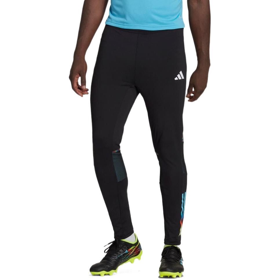 Adidas Slim Fit Mid-Rise Jogger Herrenhosen Schwarz HC1414