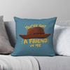 You'Ve Got A Friend In Me Woody Square Pillowcase Polyester Linen Velvet Printed Zip Decorative Throw Pillow Case Cushion Cover