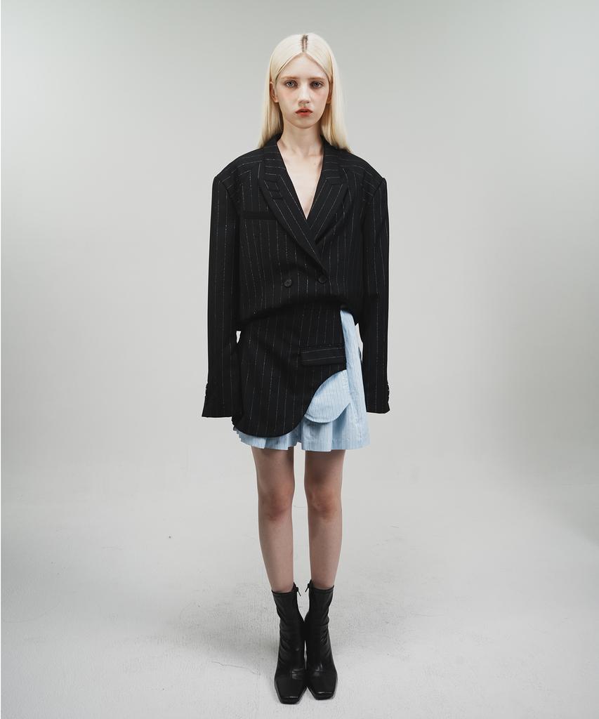 PHENOMENON SEEPER Shirt Pleats Skirt Pants