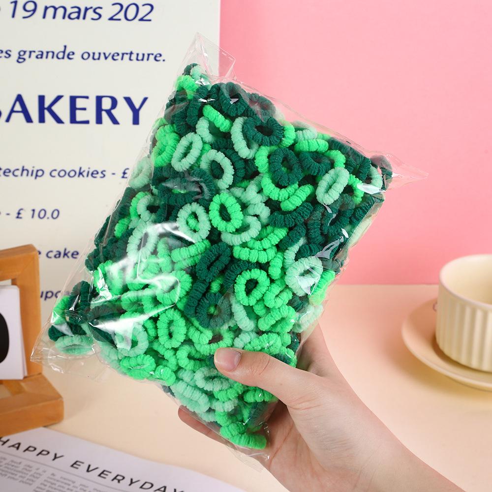 Kids' No-Damage Hair Ties: Elastic, Cute & Durable for Babies & Girls