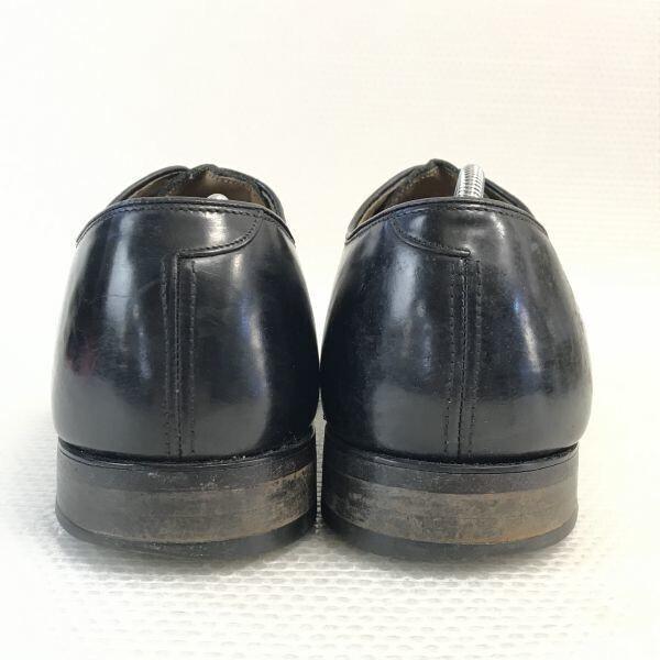 Vintage Johnston & Murphy Glass Leather Cap-Toe Dress Shoes Men’s 10.5EEE Black(USED)