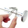 Stainless Steels Thermometers Clip for Food Safety with Multi-Hole Stable Grill Probe Holder for Meat and Liquids