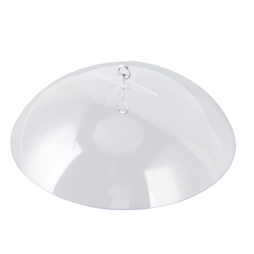 Bird Feeders Protective Cover Prevent Squirrel Clear Bird Feeder Protective Dome Cover for Hanging
