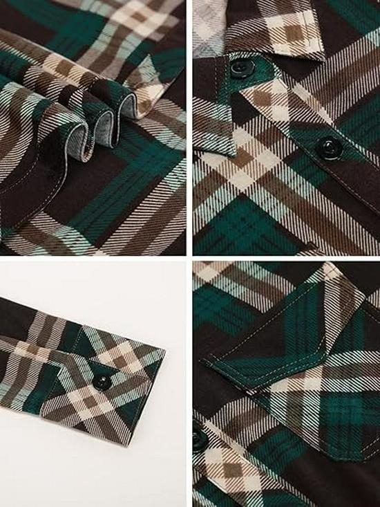 Top Rimodellante a Maniche Lunghe a Quadri Retrò da Donna Autunno/Inverno 2026